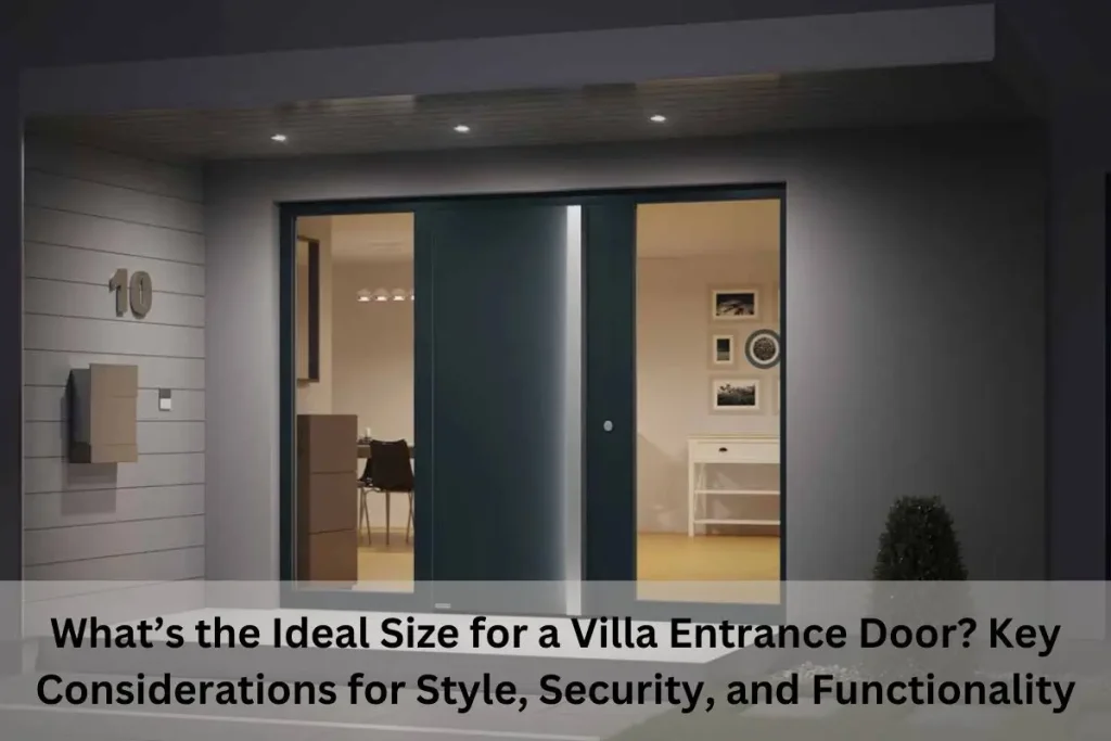 What’s the Ideal Size for a Villa Entrance Door? Key Considerations for Style, Security, and Functionality