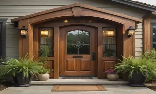 wooden doors