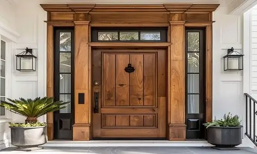 wooden doors