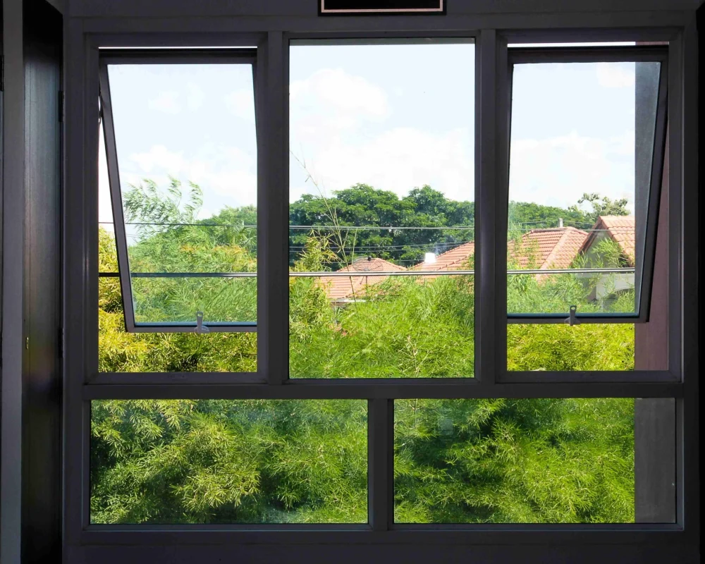 Aluminum windows